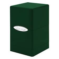 ULTRA PRO - SATIN TOWER DECK BOX - HI-GLOSS EMERALD